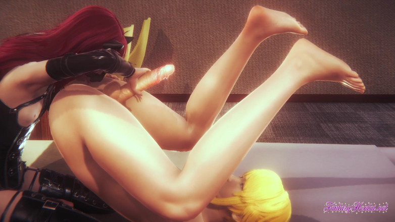 Yaoitube: Yaoi Femboy - Erito Wears Leather and Does Annalingus While Jerking...