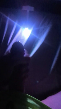 Uncut Bwc on Full Display - Balls Worked, Cock Stroked, Lights on