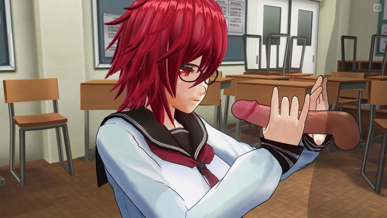 H3DC: Awek hentai 3d dengan rambut merah melancap zakar awak