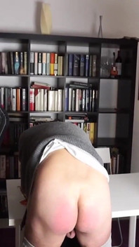 Hot Threesome Library Tease with Exposed Cock and Ass