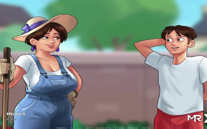 Mr Studio X: Summertime saga - dưa chuột lớn địt người lớn trong nhà bếp...