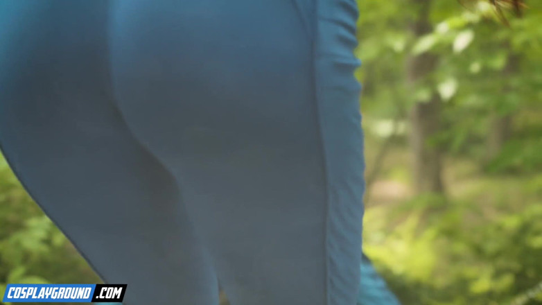 Cosplayground: セージ・ハンターがオードリー・リードをフォールアウト・バンカーでイかせる - フォールアウトポルノのコスプレパロディ