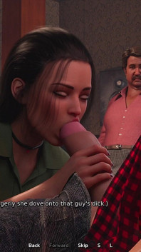 Suami cuckold menonton isterinya menghisap batang besar saya - lucah animasi hentai 3d - kehidupan di Santa County