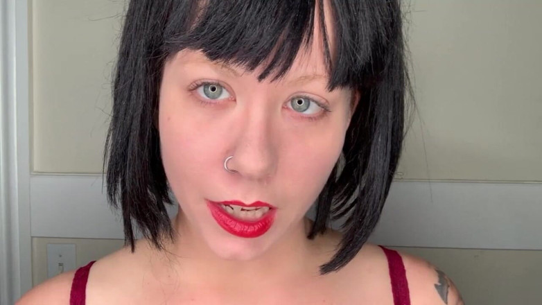 Deanna deadly: Taking advantage of your red lips and tit fetish