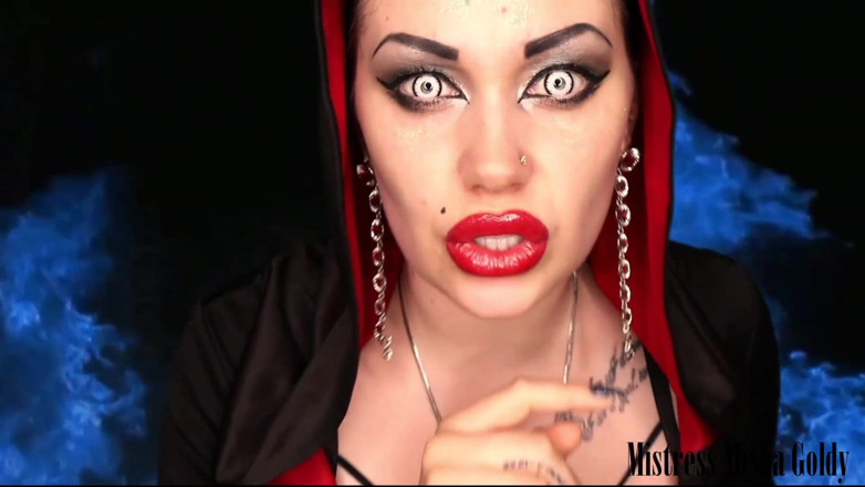Goddess Misha Goldy: Hipnotizante mente follada: te sometes a mí, dirás mi nombre...