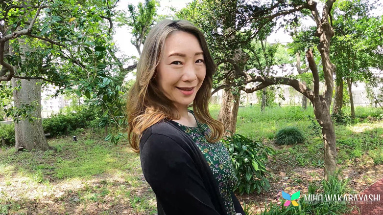 Tenshigao: Miho Wakabayashi przychodzi ssie kutasa i sika z mężem również