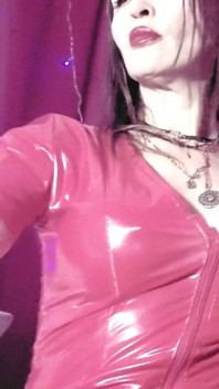 Eva Latex Red Pvc Vinyl Femdom BDSM Solo Foot Fetish Heels