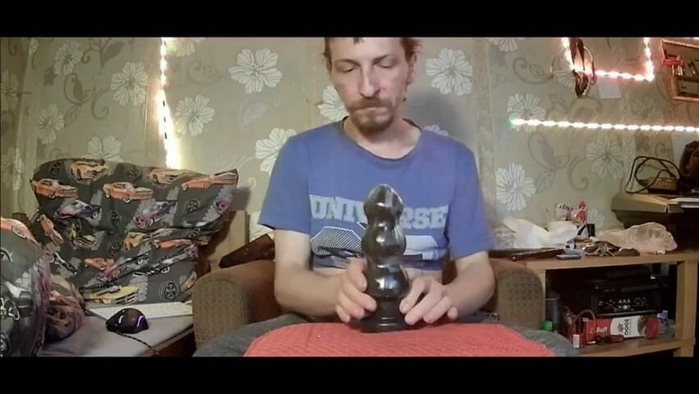 Kinganal bitch: Enorm dildo i min anal