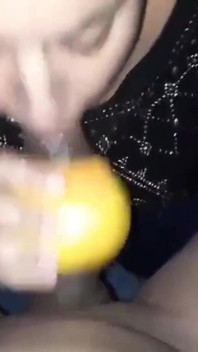 bbbbwbootyful与えるBBC Nata4sexフェラチオとグレープフルーツ