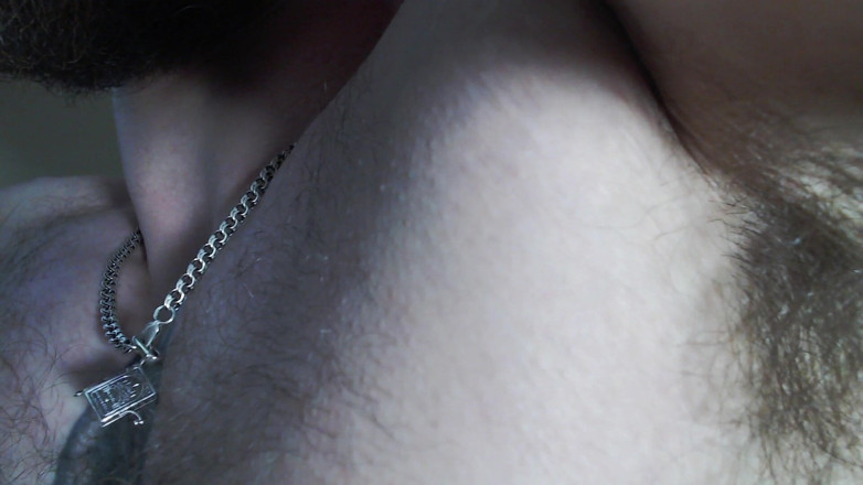 Hunky time: Worshipping and Licking Hairy Armpits