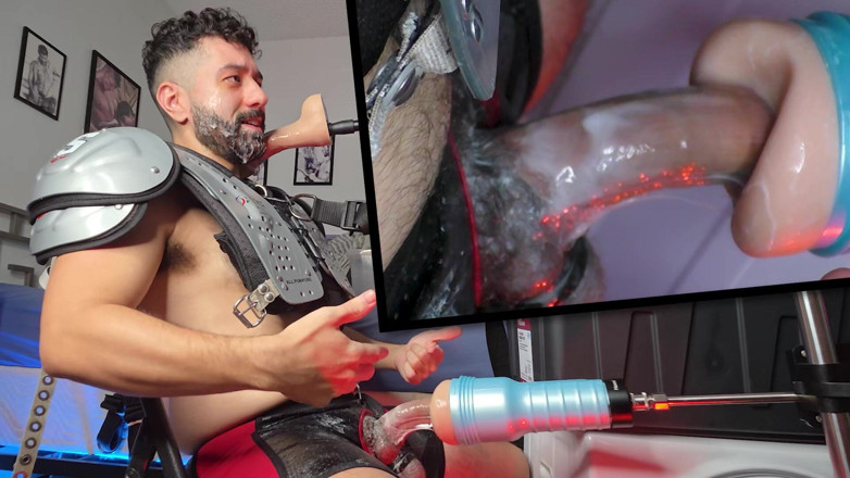 Ricky Cage: Marzec 2026 Nagrywanie pokazu na żywo - Ricky Cage dostaje maszynowo jacked przez...