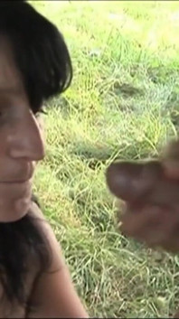 Hot MILFs with Big Tits Fucked on the Campsite and Cummed in Mouth by Big Cocks