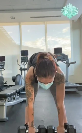 Adreena Winters: Some COVID friendly Monday motivation