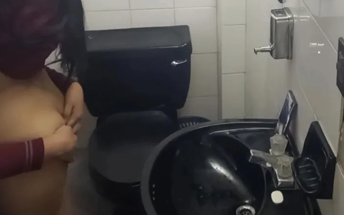 Astrid Cute: Students in the Bathroom of the Institute