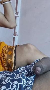Hete Indische Bahu oliemassage seks