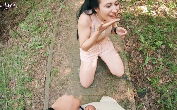 YSP Studio: Unexpected Blowjob the Middle of the Park - Surprise Cum in...
