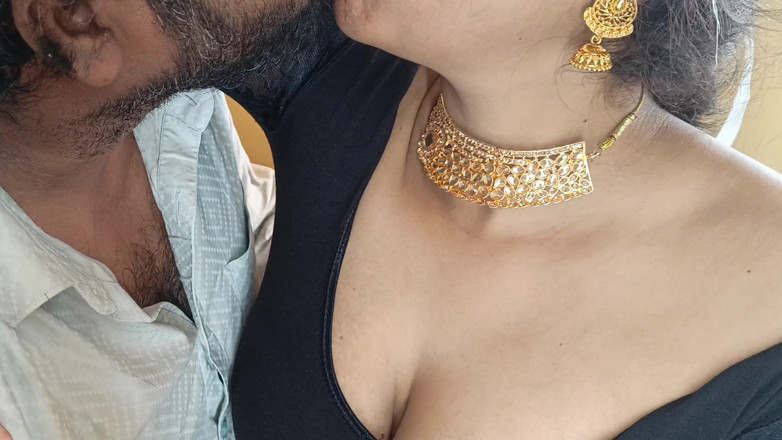 Pushpa porn: Hot and Cute Deep Lip Kiss