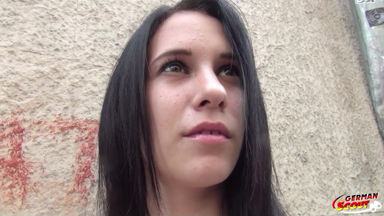 German Scout: German Scout - Skinny teen Nikki pickup and fuck at street...