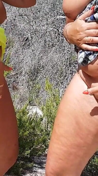 Lesbians Fumbling in the Dunes