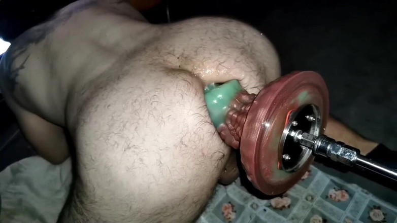 Fuck machine massaker: Machine à baiser, gros gode Mandrake Xl Sinnovator, insertion complète