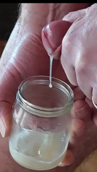 New Super Cumshot From Cicci77 and Pedro! as Always After a Long Masturbation the Sperm Is of Excellent Quality!