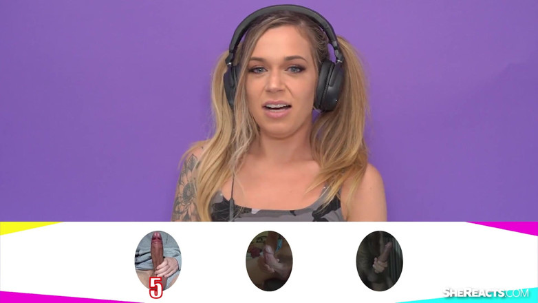 SheReacts: Rory Knox’s Big Dick Solo Jerk Reaction