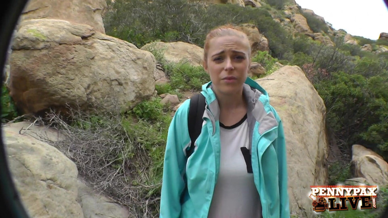 Penny Pax: Alex Legend Finds Penny Pax &amp; Sarah Shevon Hiking and He...