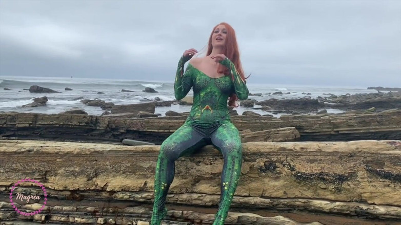 Magnea: Mera craves cock - goddess gives blowjob and gets facial on...