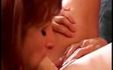 A Lesbian World: Cachonda Shanna follando con consolador y chupando coño en el...