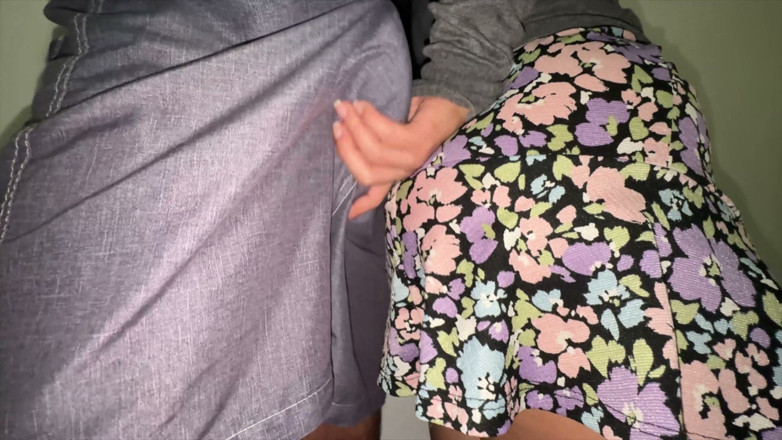 CoupleOfHotSins: She Grabs the Penis of a Stranger with a Huge...