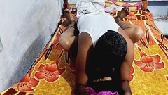 Desihotcouple: Indische Heiße Ehefrau, Selbstgedrehte Muschi Lecken, Blowjob Ficken
