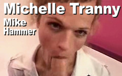 Picticon Tranny: Michelle Tranny Hork Suck Buttplug Hv5010