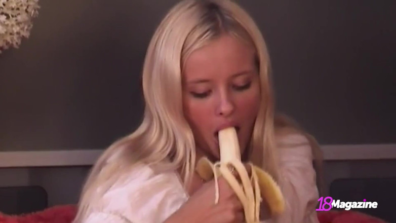 18Magazine: Blondie Paris Tale Gets Flogged While Rubing Her Teen Clit!