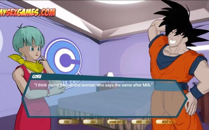 Miss Kitty 2K: ड्रैगन बॉल्ज़ - Vegeta और goku चुदाई Bulma
