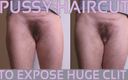 FTM Kinky cuntboy: Potongan rambut untuk mengekspos klitoris ftm besar saat berdiri