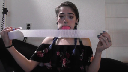 Restricting Ropes: Luna grey - valentine gag testet