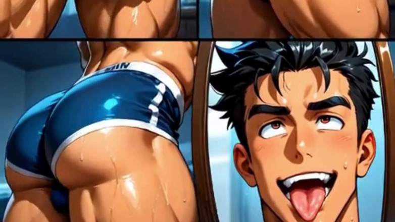 Real narrated fantasy Hentai: Young, Tight Little Butts Receive a Big Cock Deep Inside.