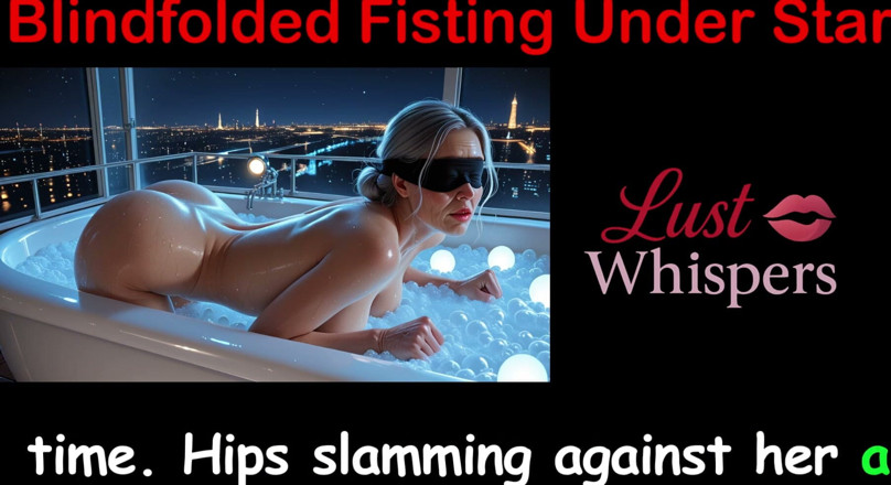 LustWhispers: Blindfolded Fisting Under Stars - English Sex Story