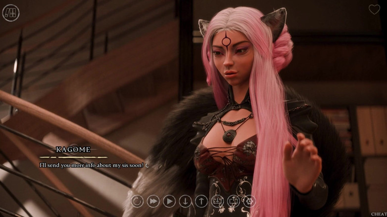 3D Cartoon Porn: The Seven Realms 65 - Atlas Mengongkek Kagome Dari Belakang Selepas Handjob