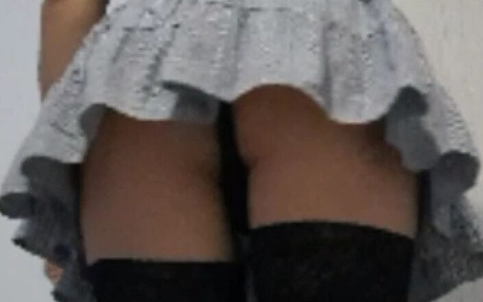 Marazara: Marazara sexy crossdress lagi asik joget dan mainan seks favoritnya