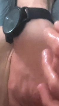 내 버섯 Veiny 머리에 확대 카메라로 앉아 딸딸이