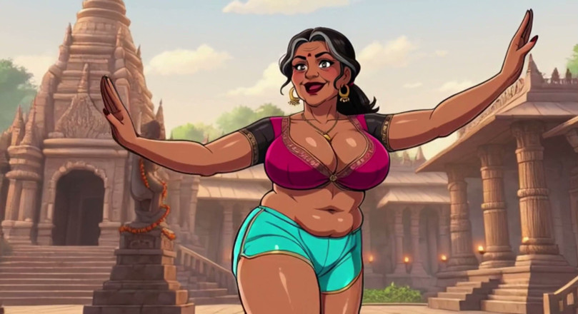 Huge Boobs: Indická animace s obrovskými prsy