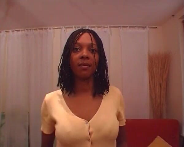 Filles Francaises: French Ebony Doll Rides Big White Dick Before a Facial