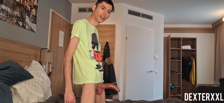 Dexterxxlfun: Cute Rafael Fuck D Ass Sexy Skinny Guy Bareback Fuck...