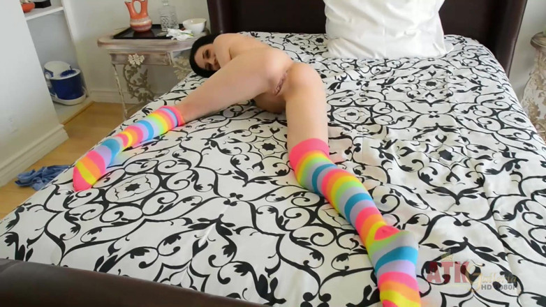 ATK Fans (Toys): Aiden Ashley Moans so Loudly While She Is Masturbation