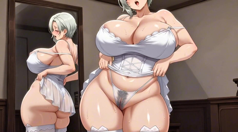 Stories&Anime: Nenek montel dengan tetek kendur besar-besaran bermain pepek solo menitis...
