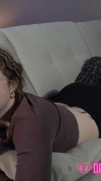 Laura's Accidental Footjob - (dreamgirls in Socks)