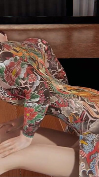 Yaoi - chico con un cuerpo completamente tatuado follado por Twink