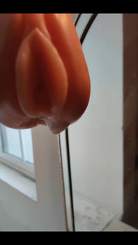 Squeezing My Cum Out of an Onahole After Using It