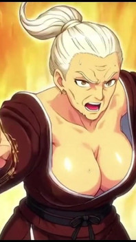 Ai machte anime-szenen mit oben ohne frauen